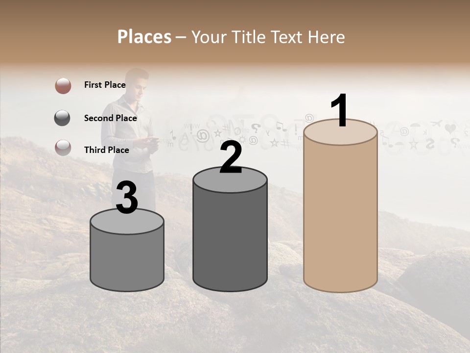 Rise Distance Fashion PowerPoint Template