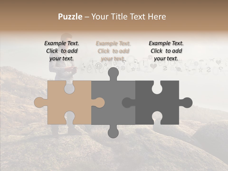 Rise Distance Fashion PowerPoint Template