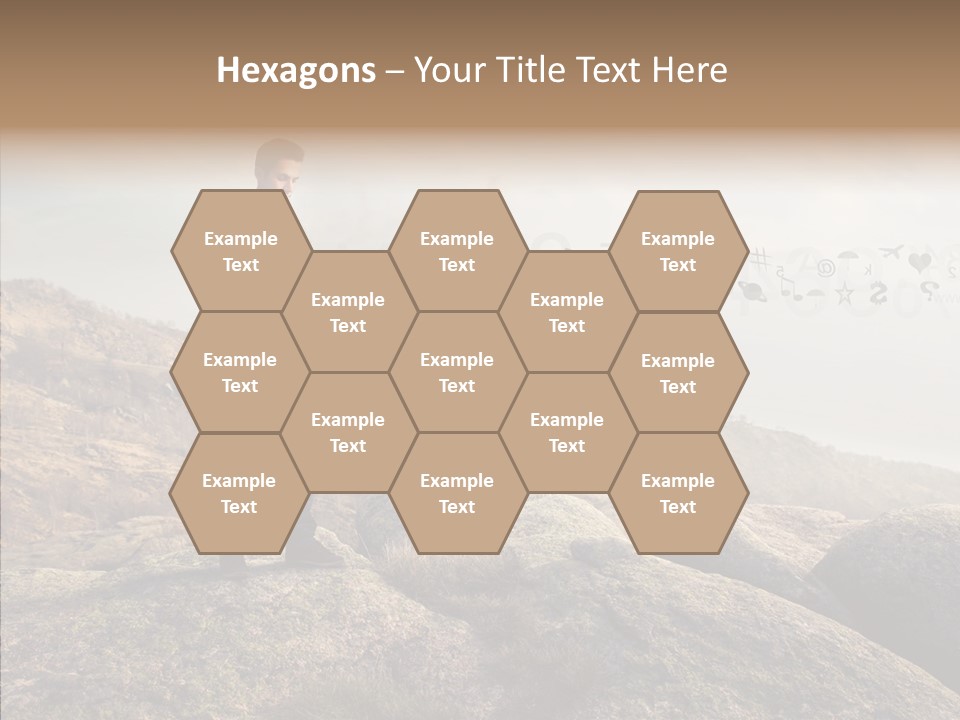 Rise Distance Fashion PowerPoint Template