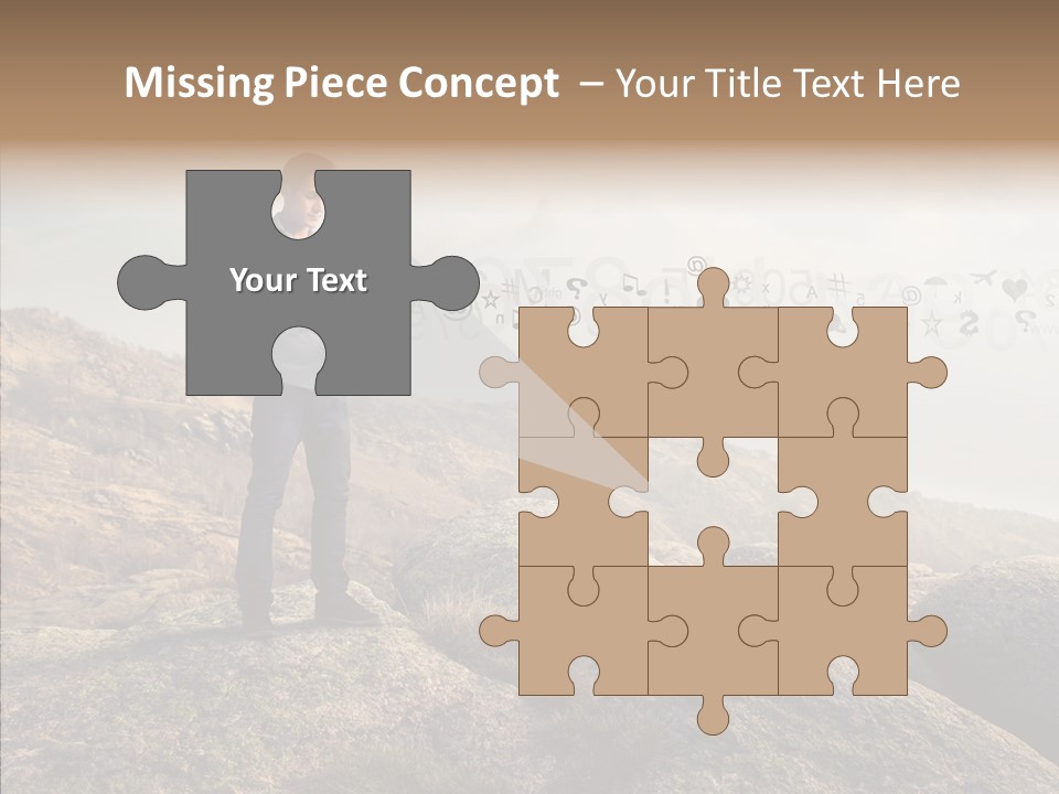 Rise Distance Fashion PowerPoint Template