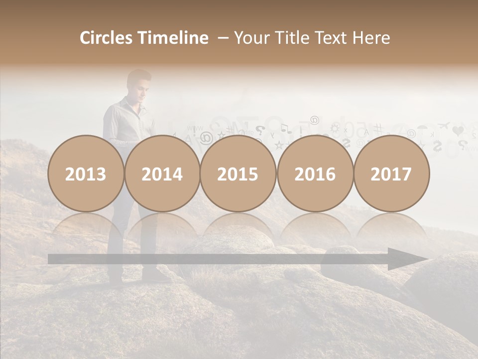 Rise Distance Fashion PowerPoint Template