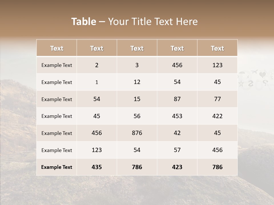 Rise Distance Fashion PowerPoint Template