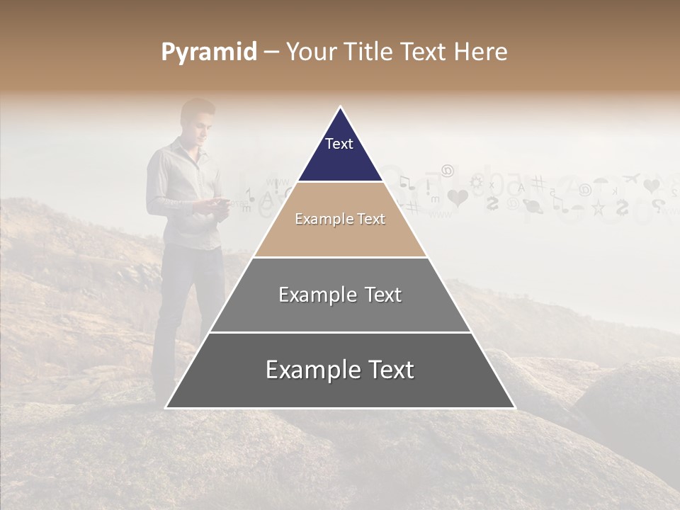 Rise Distance Fashion PowerPoint Template