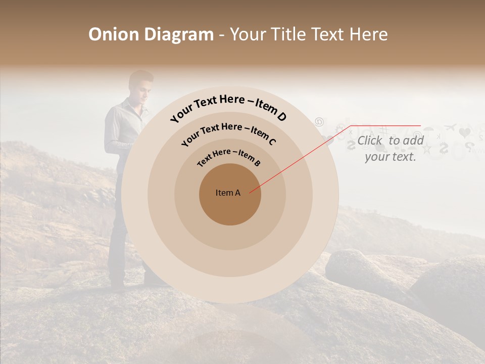 Rise Distance Fashion PowerPoint Template