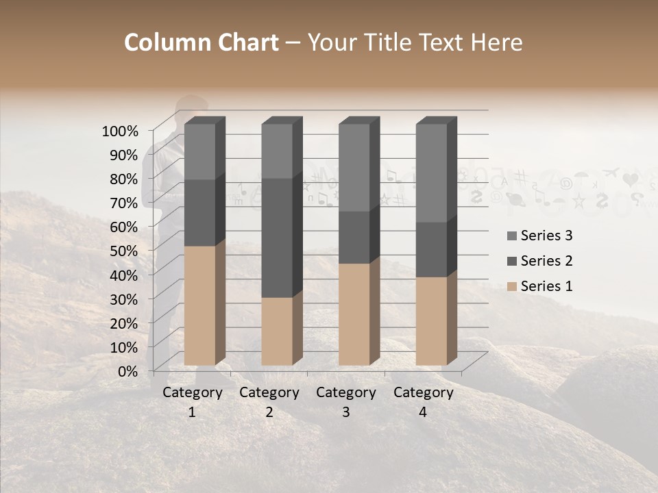 Rise Distance Fashion PowerPoint Template