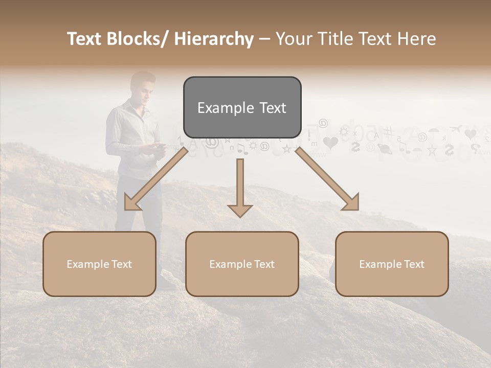 Rise Distance Fashion PowerPoint Template