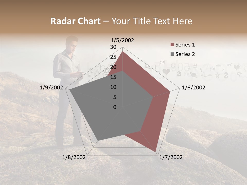 Rise Distance Fashion PowerPoint Template