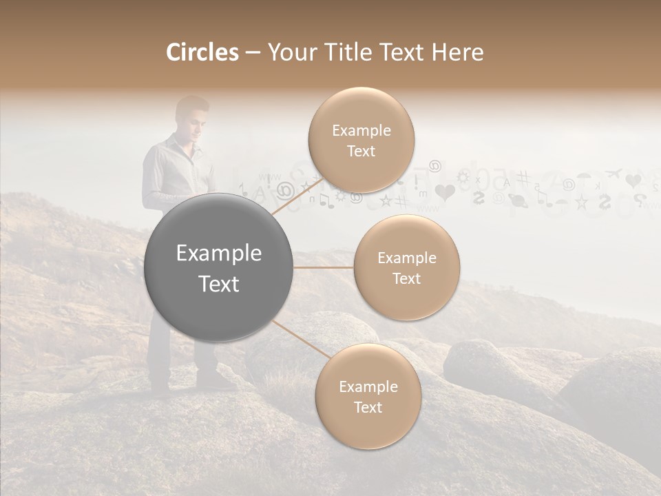 Rise Distance Fashion PowerPoint Template