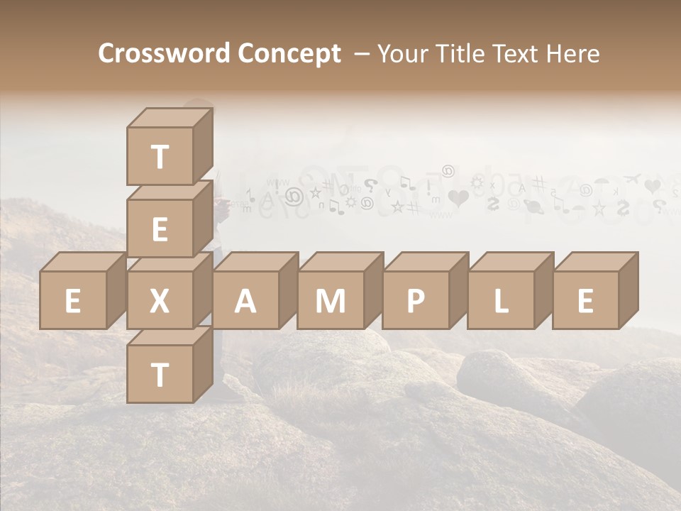 Rise Distance Fashion PowerPoint Template