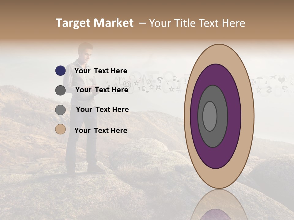 Rise Distance Fashion PowerPoint Template