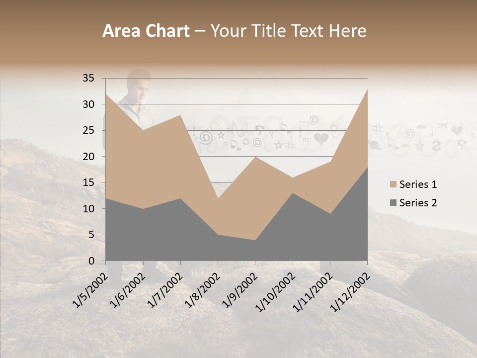 Rise Distance Fashion PowerPoint Template