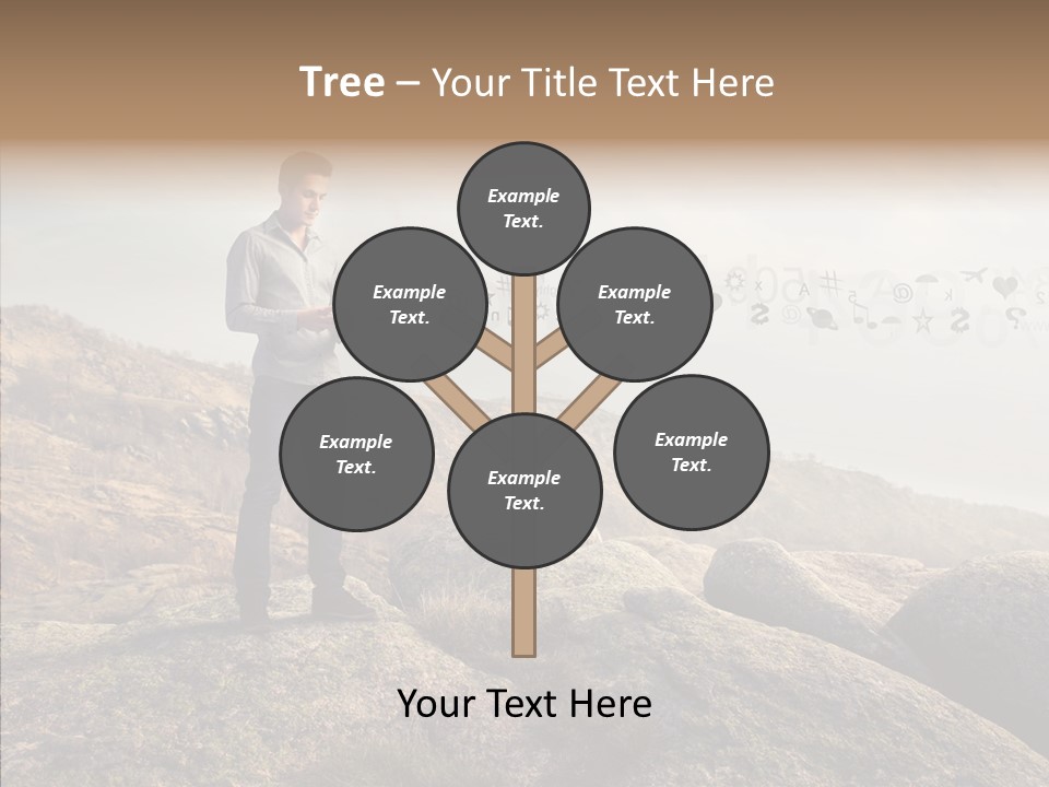 Rise Distance Fashion PowerPoint Template