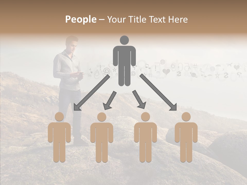 Rise Distance Fashion PowerPoint Template