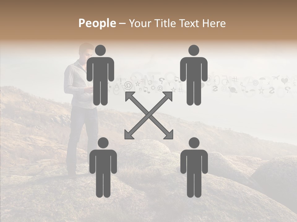 Rise Distance Fashion PowerPoint Template