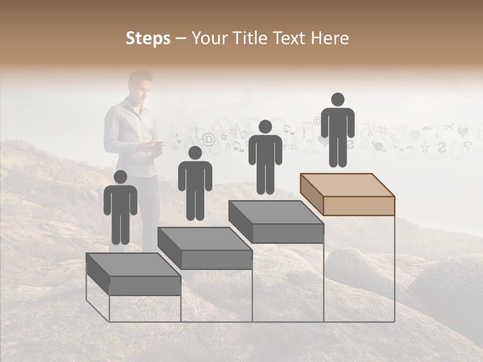 Rise Distance Fashion PowerPoint Template