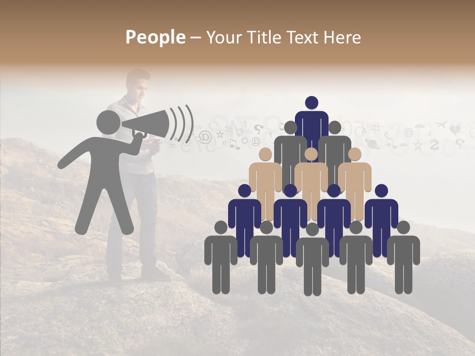 Rise Distance Fashion PowerPoint Template