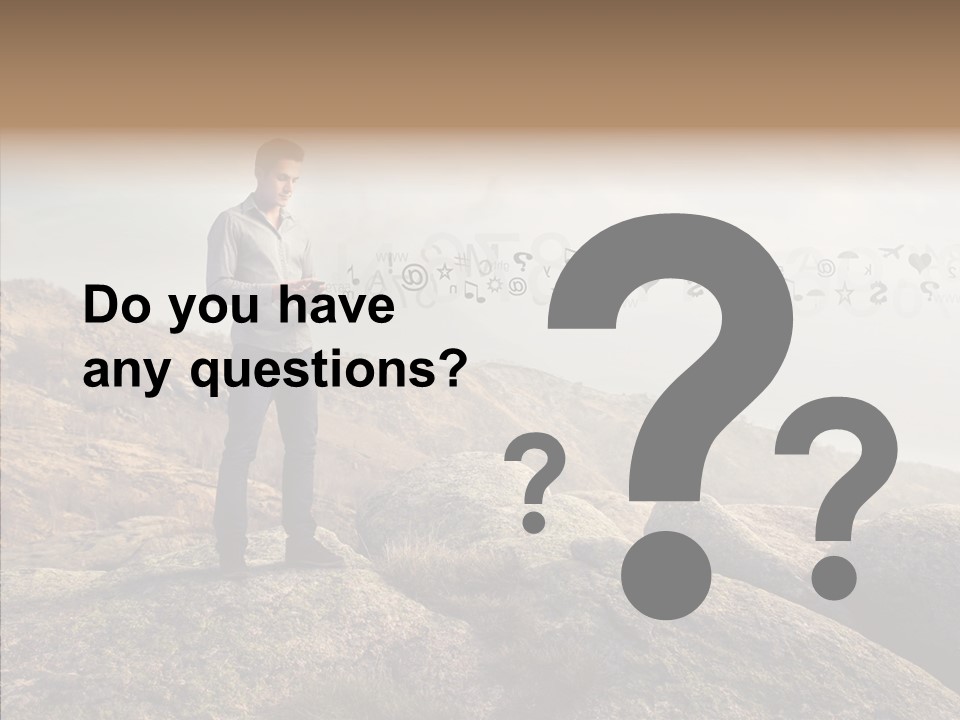 Rise Distance Fashion PowerPoint Template