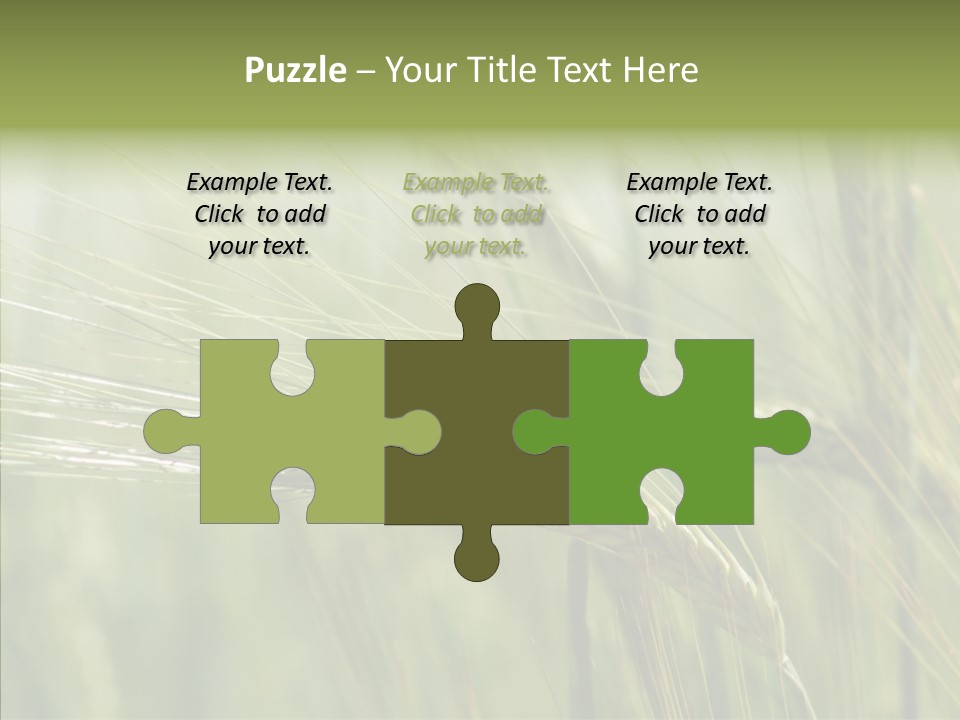 Harvest Reaping Kernel PowerPoint Template