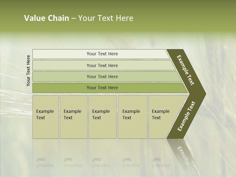 Harvest Reaping Kernel PowerPoint Template