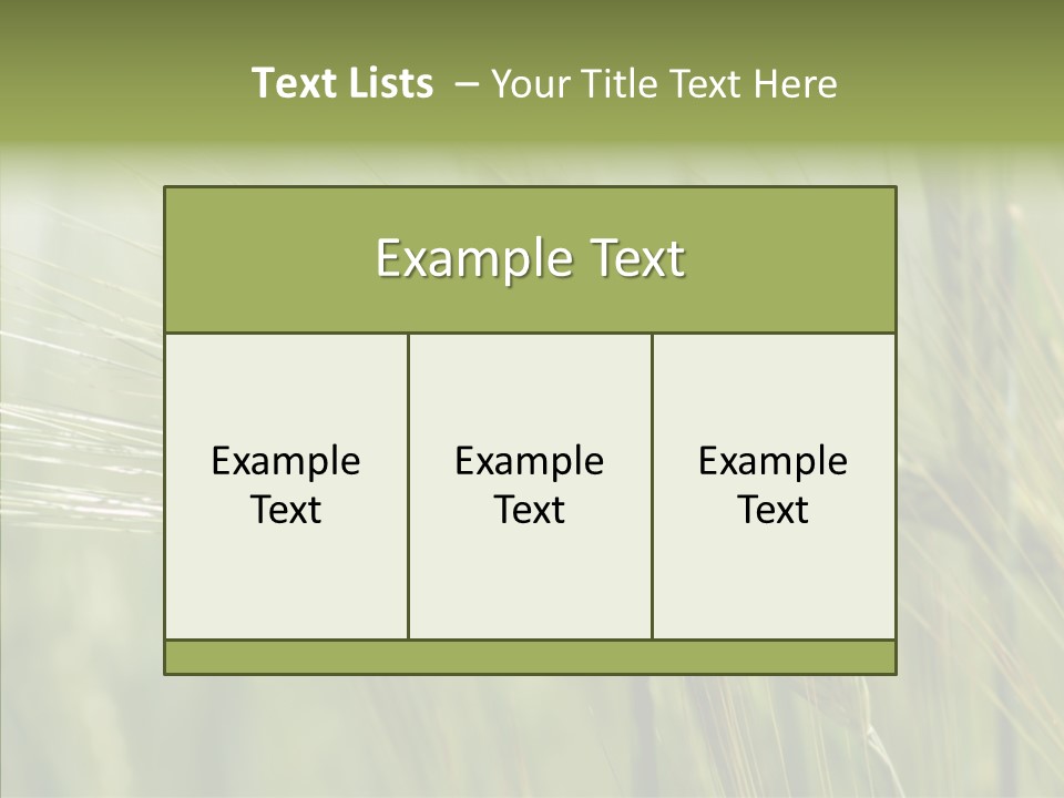 Harvest Reaping Kernel PowerPoint Template