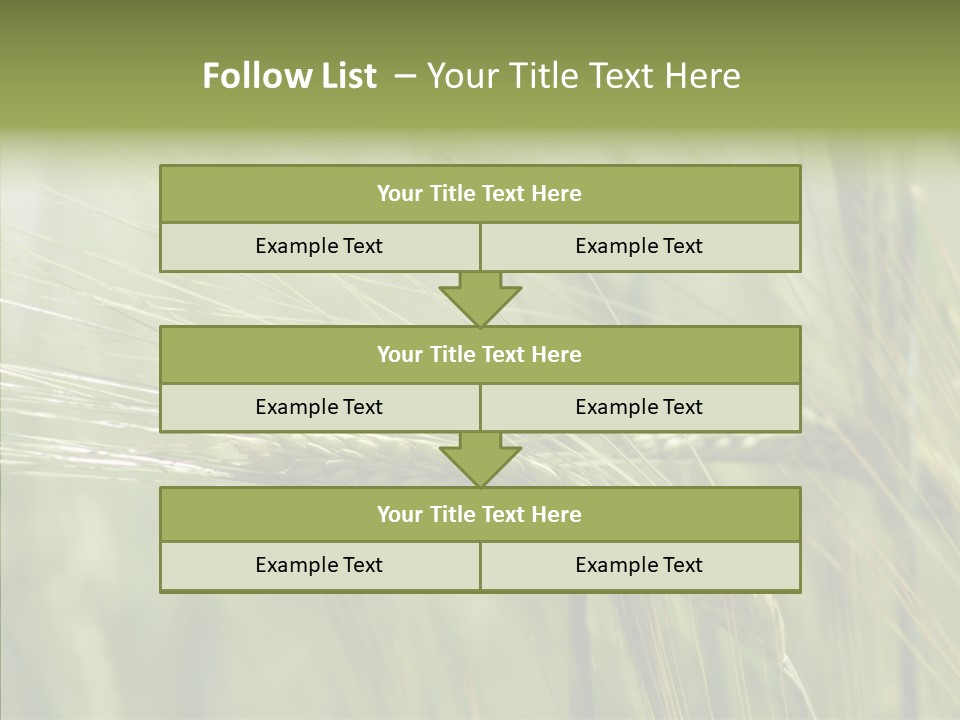 Harvest Reaping Kernel PowerPoint Template