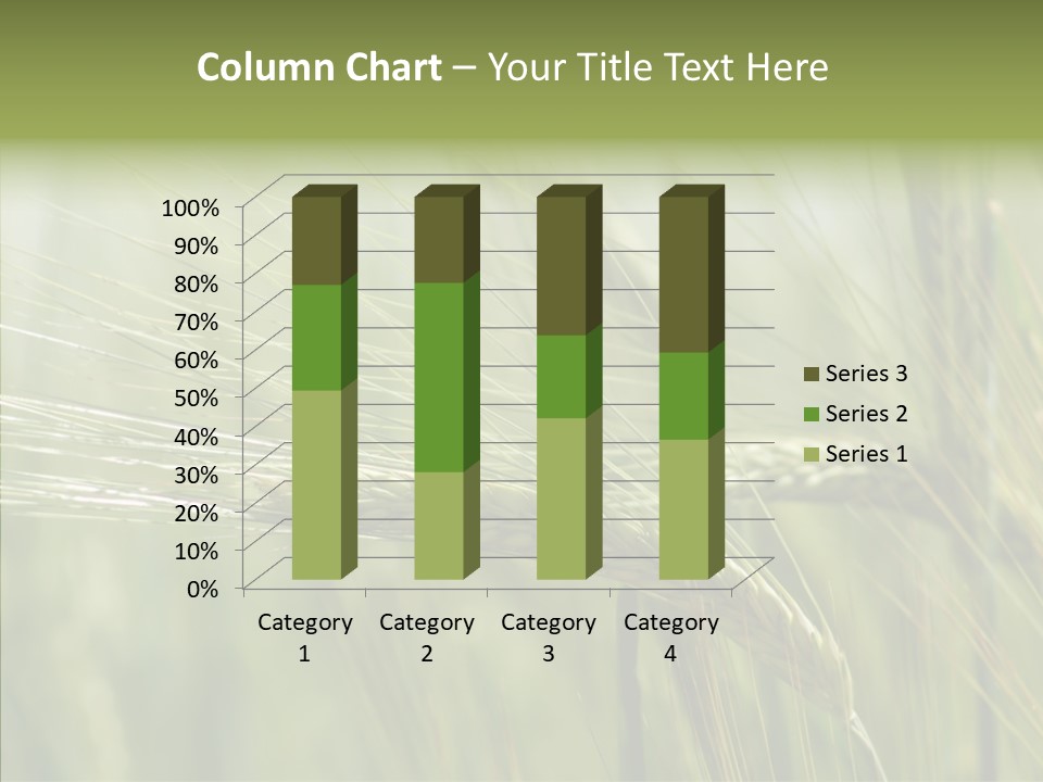 Harvest Reaping Kernel PowerPoint Template