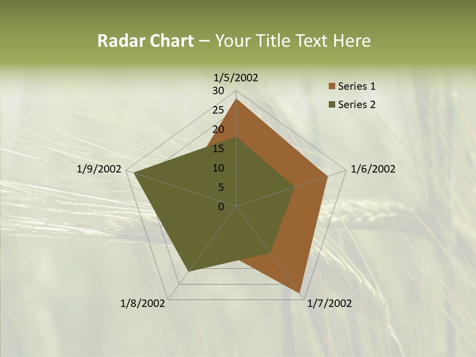 Harvest Reaping Kernel PowerPoint Template
