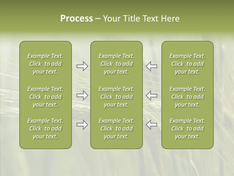 Harvest Reaping Kernel PowerPoint Template