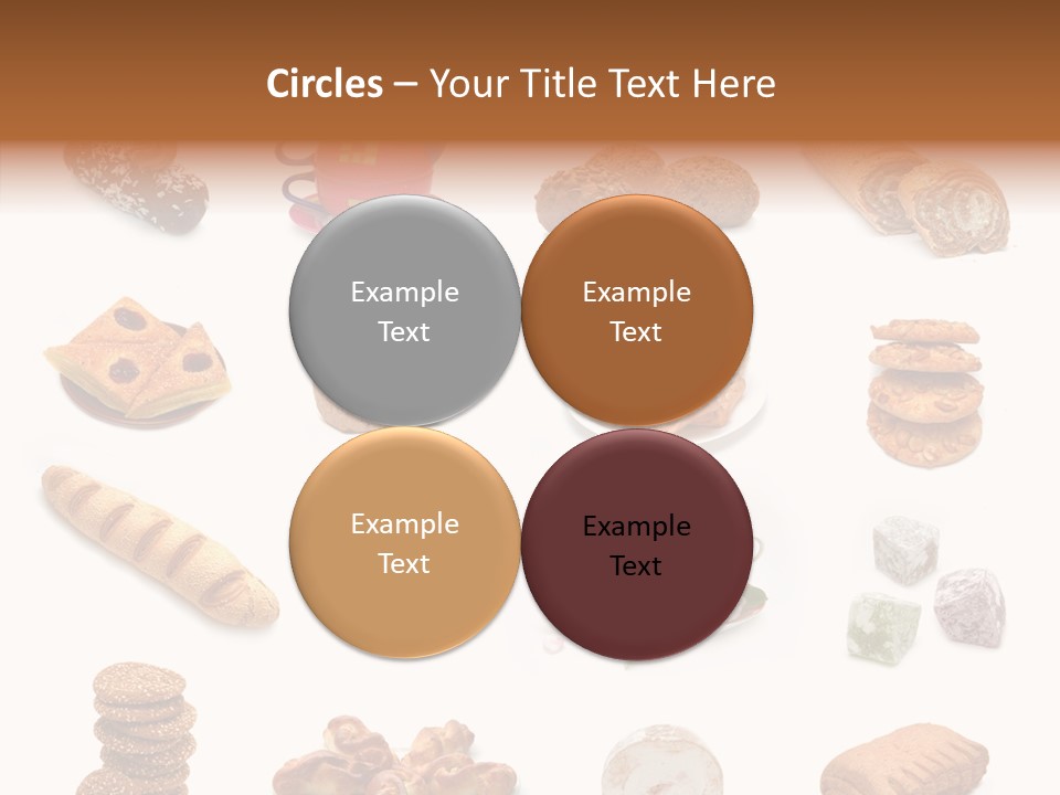 Red Tea Bread PowerPoint Template