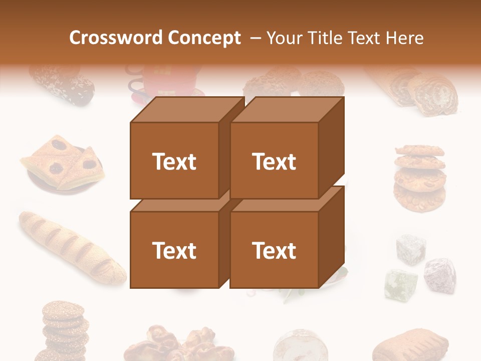 Red Tea Bread PowerPoint Template