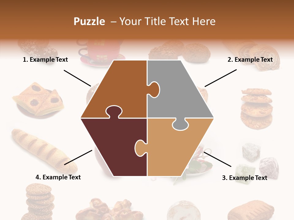 Red Tea Bread PowerPoint Template