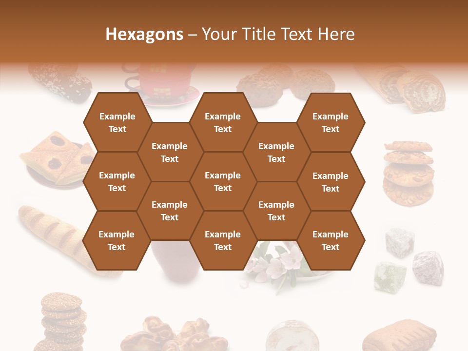 Red Tea Bread PowerPoint Template