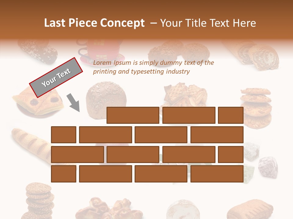 Red Tea Bread PowerPoint Template