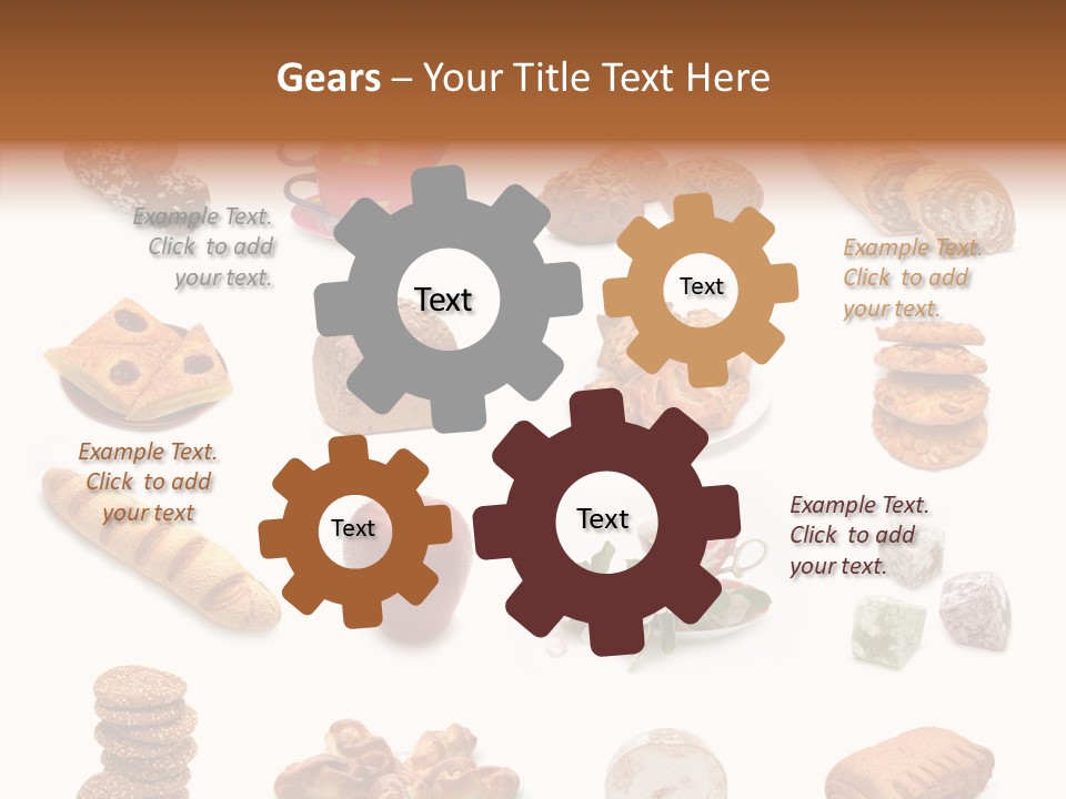 Red Tea Bread PowerPoint Template