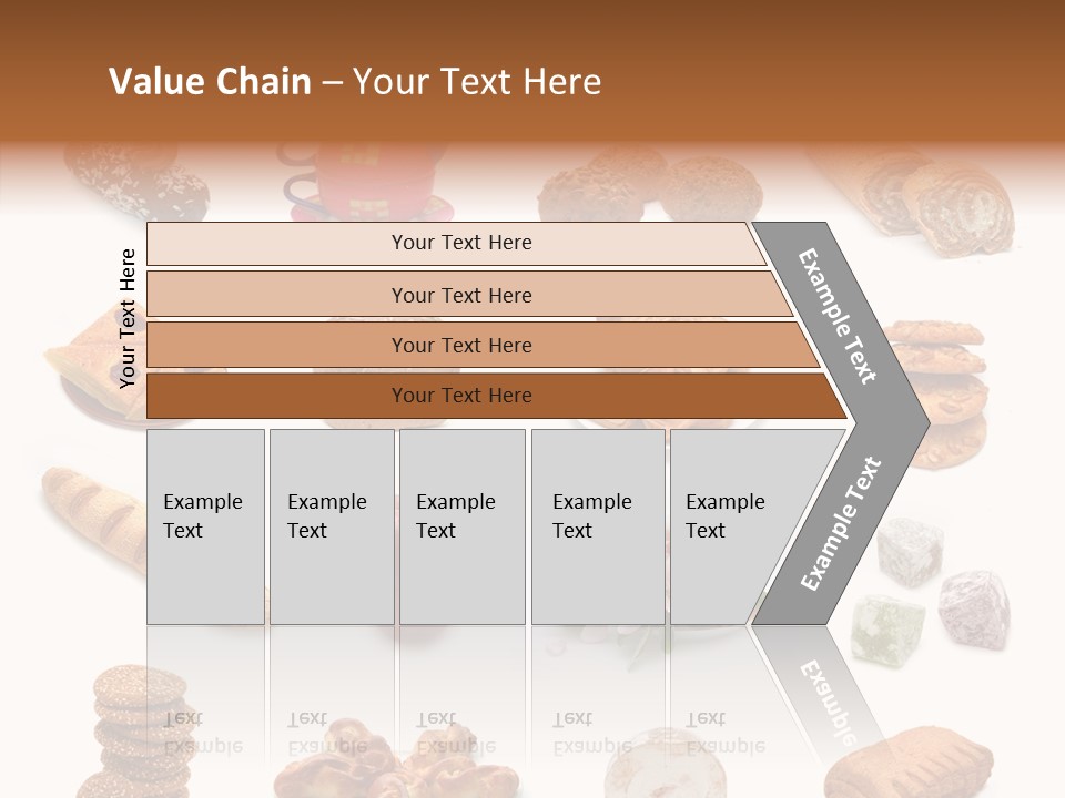 Red Tea Bread PowerPoint Template