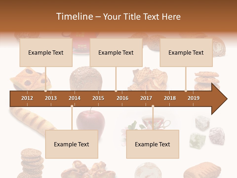 Red Tea Bread PowerPoint Template