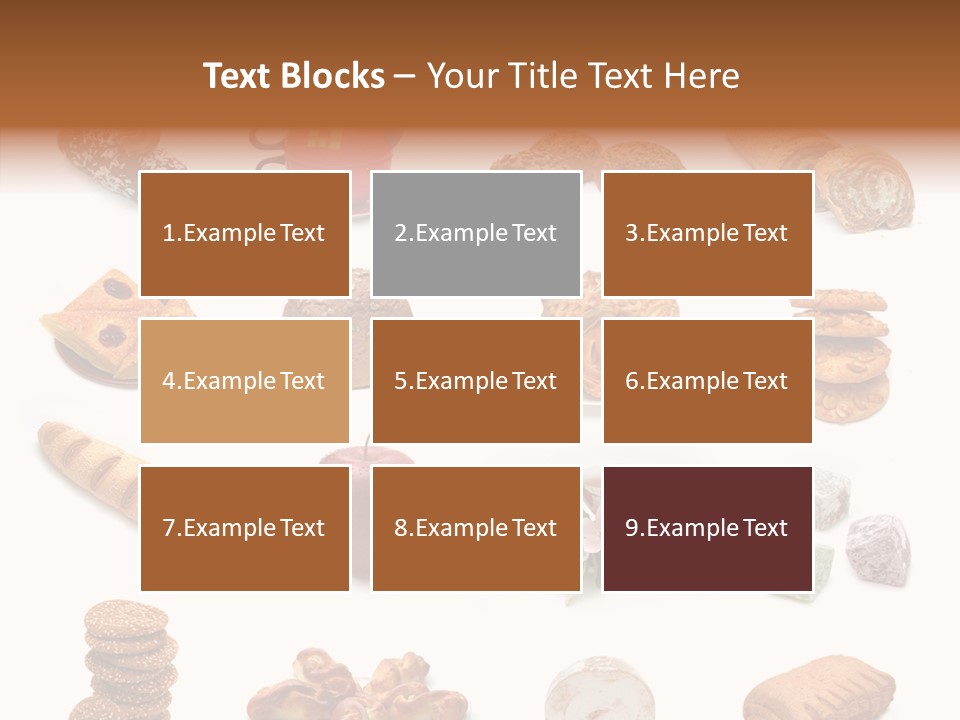 Red Tea Bread PowerPoint Template