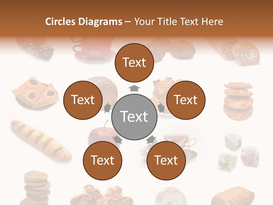 Red Tea Bread PowerPoint Template