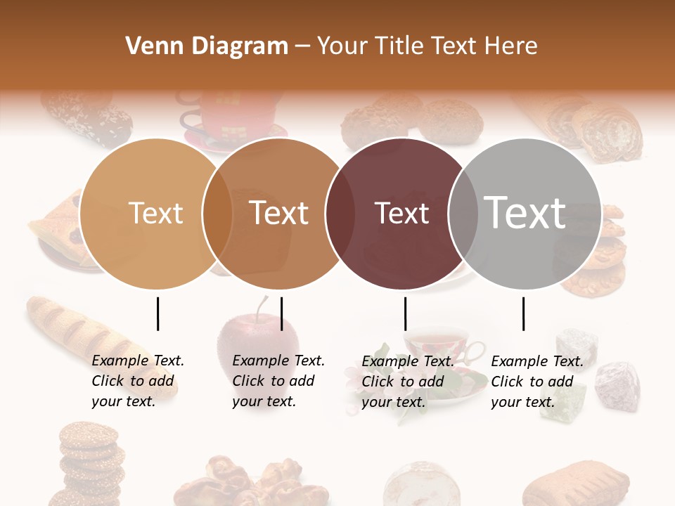 Red Tea Bread PowerPoint Template