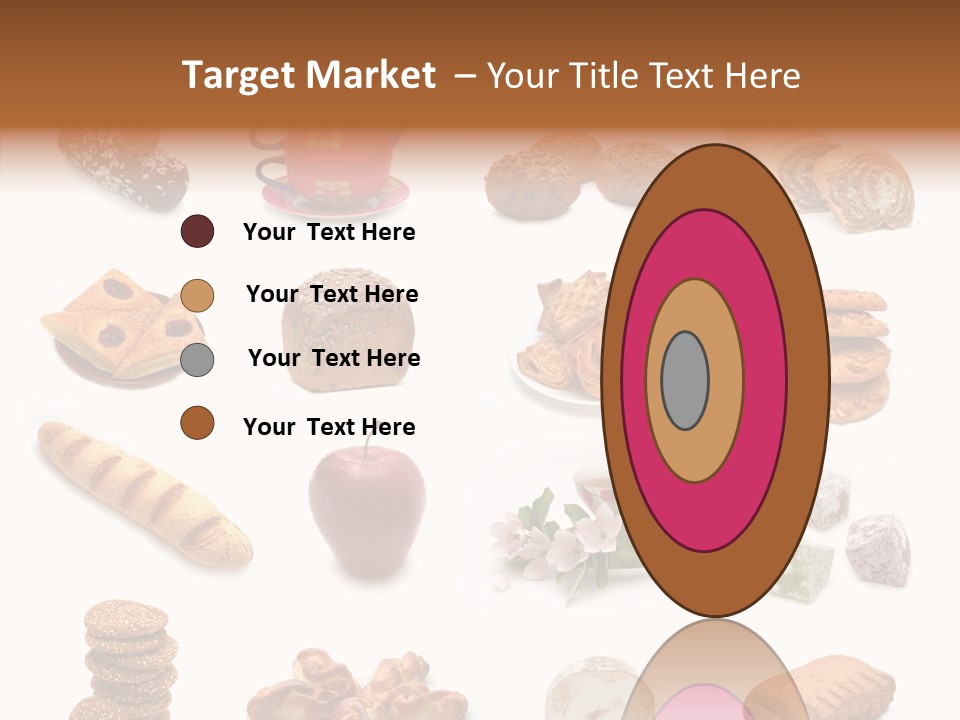 Red Tea Bread PowerPoint Template