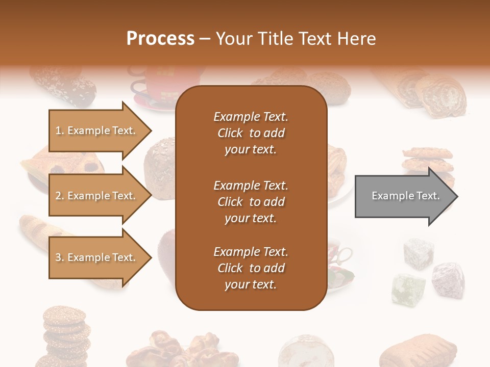 Red Tea Bread PowerPoint Template