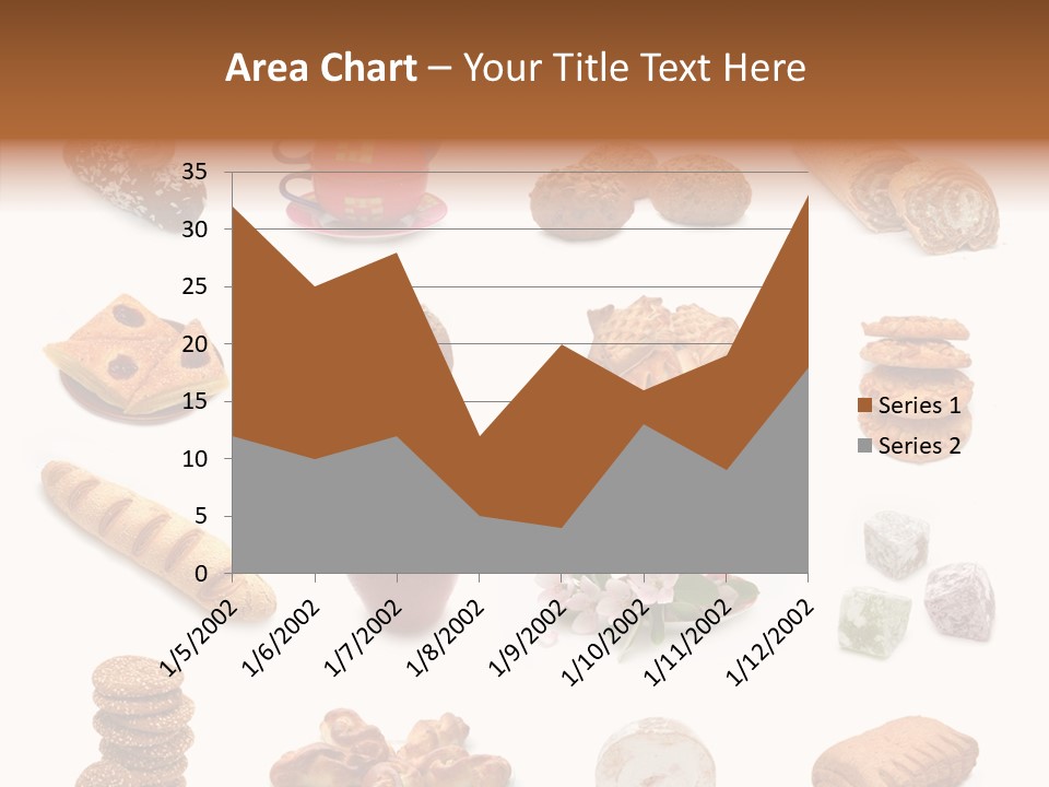Red Tea Bread PowerPoint Template