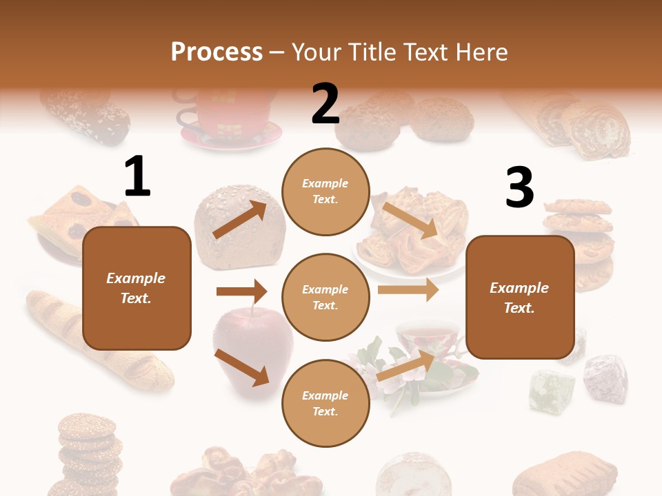 Red Tea Bread PowerPoint Template