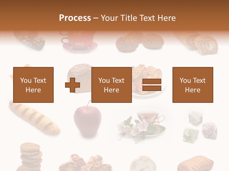 Red Tea Bread PowerPoint Template