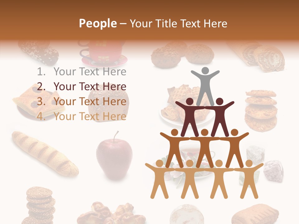 Red Tea Bread PowerPoint Template