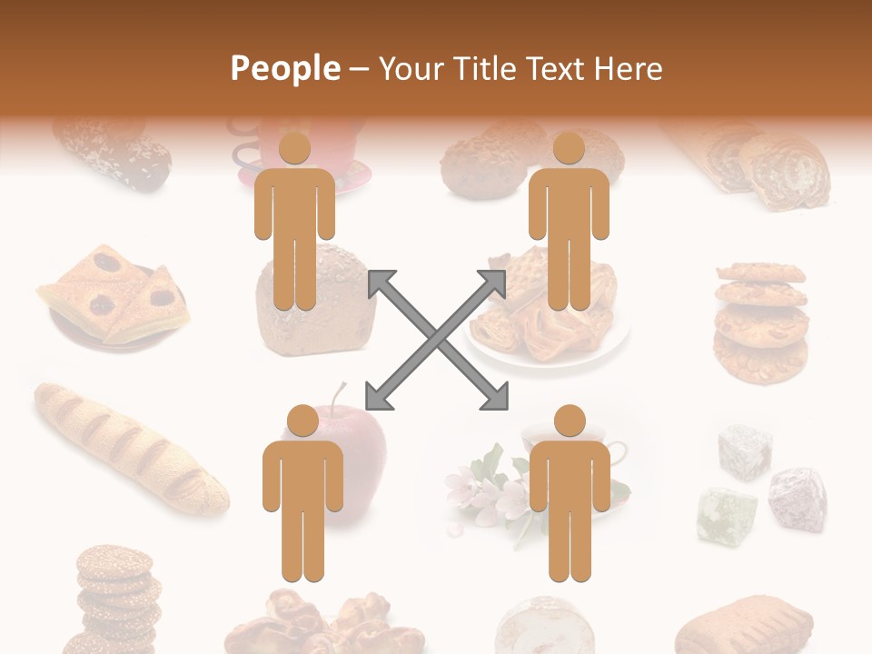 Red Tea Bread PowerPoint Template