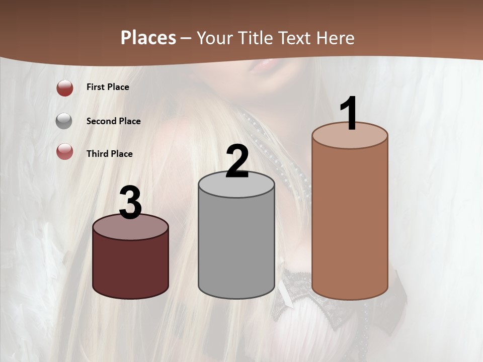 Per On Romance White PowerPoint Template