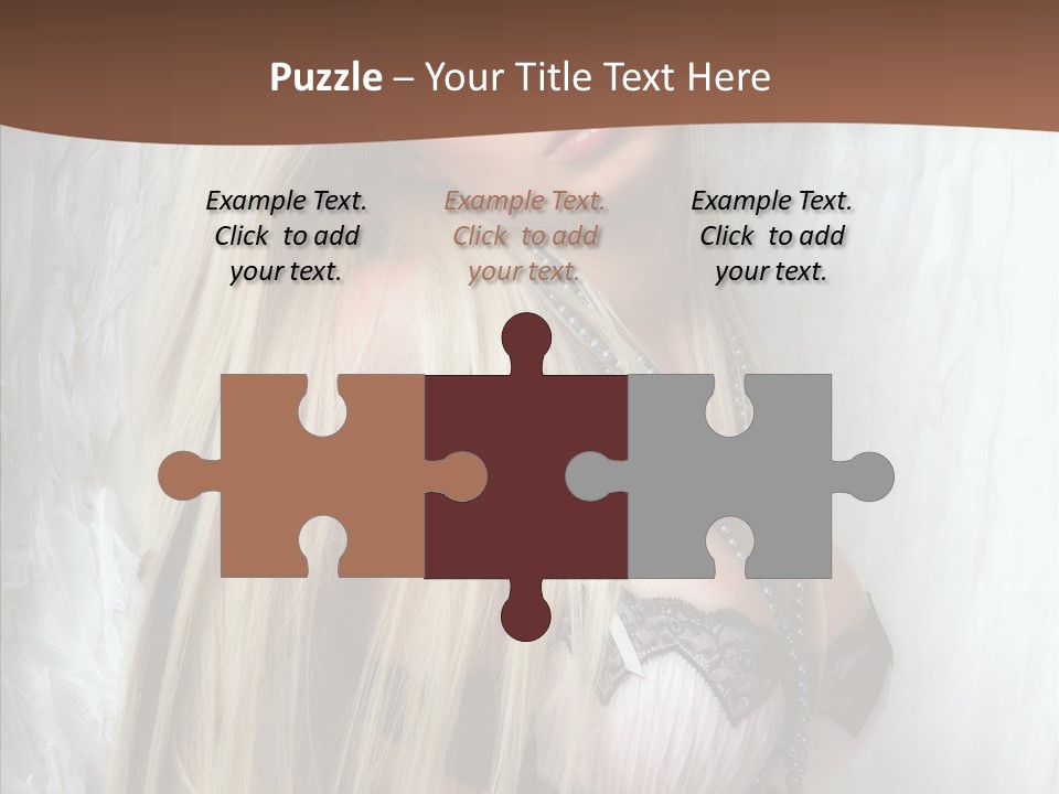 Per On Romance White PowerPoint Template