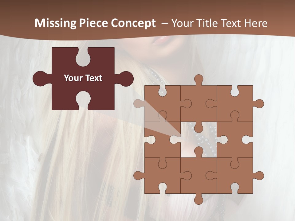 Per On Romance White PowerPoint Template