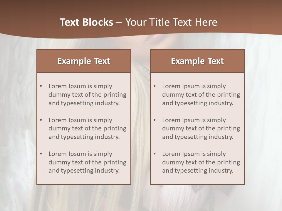 Per On Romance White PowerPoint Template